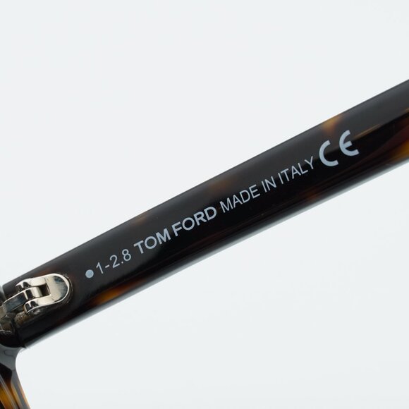 Tom Ford Eric-02 FT0595 52D Sunglasses Havana Square Frame, Polarized Lenses - Picture 8 of 9